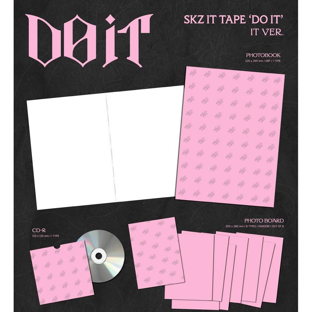 Stray Kids SKZ IT TAPE DO IT [IT Ver.] CD+Pre-Order Gift