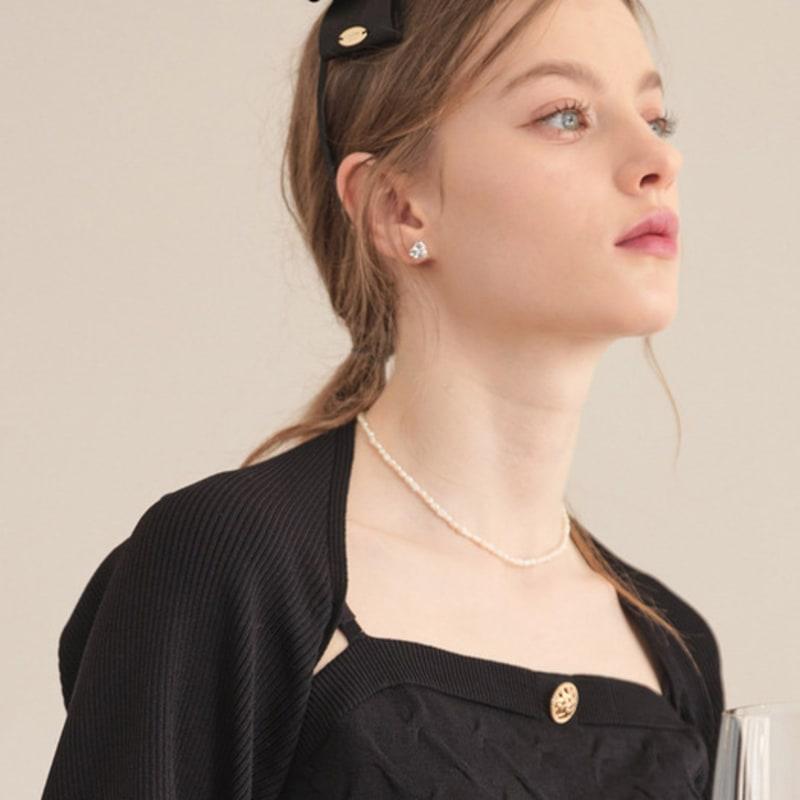 Другой из мин Другой Лента для волос Черный