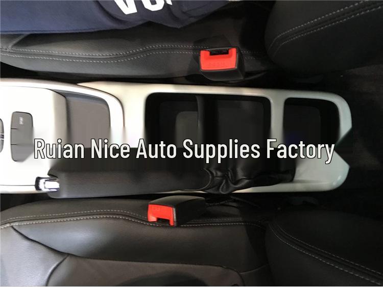 Alphard Carbon Fiber Interior Armrest Decoration