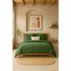 Taie d'oreiller - Douce vert - 50 x 70 cm - 100% gaze de coton - Oeko-Tex®