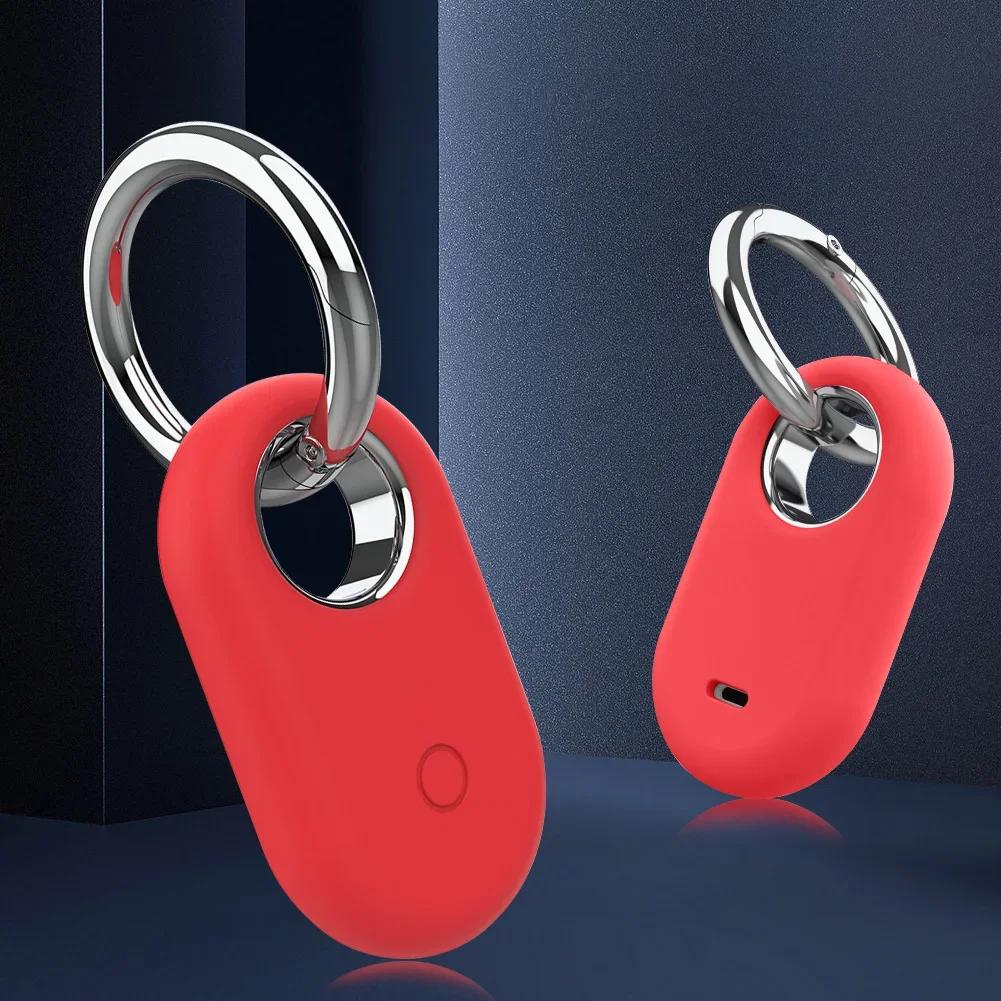Для Samsung Galaxy SmartTag 2 Locator Tracker Case Keychain Anti Scratch Protective Skin Cover For Smart Tag Tracker Holder