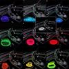 5M Car Interior Led Decorative Lamp EL Wiring Neon Strip Cold Light Wire For Auto DIY Flexible Ambient Light USB Atmosphere Lamp