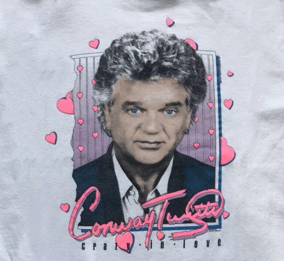 In Love Vintage Country Music Conway Twitty Shirt Unisex S-4XL BO137 Unisex T-Shirt