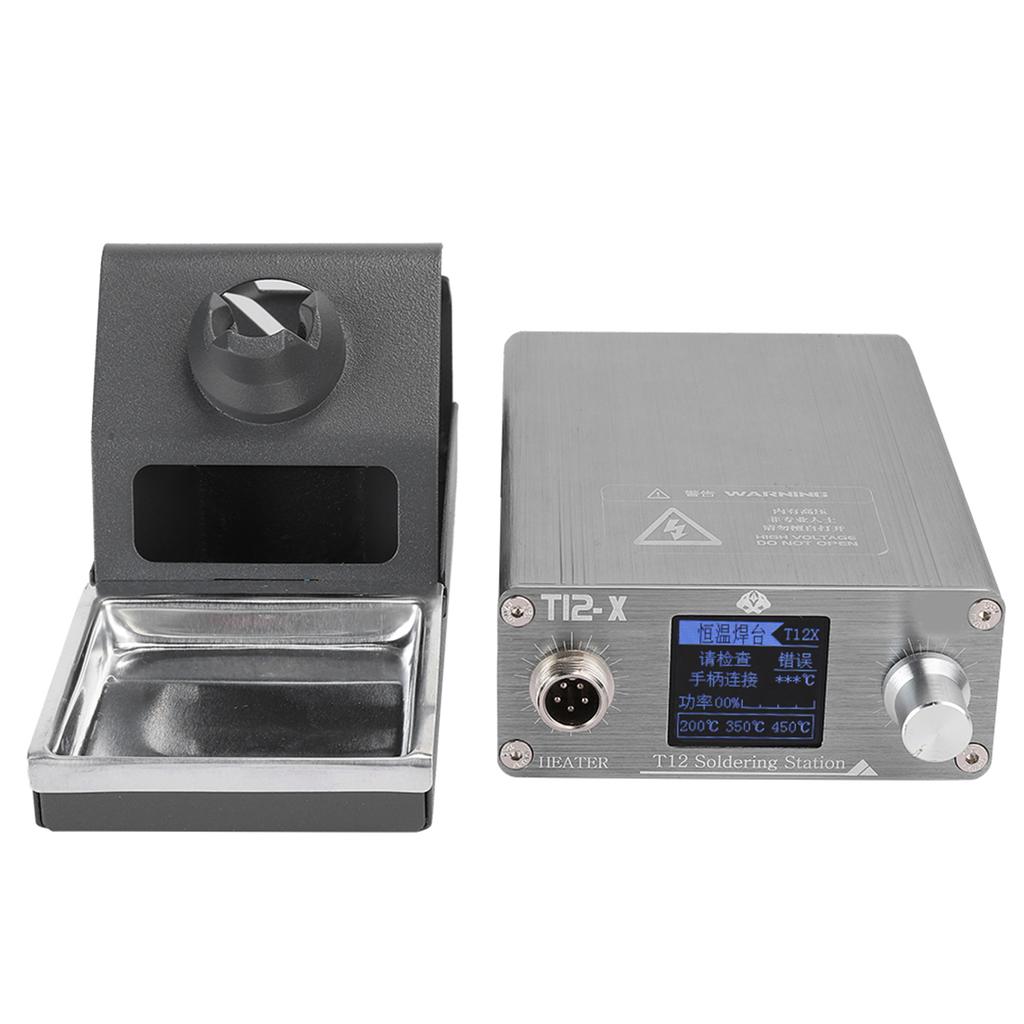 Паяльная станция T12‑X с цифровым дисплеем, инструмент для сварки и ремонта мобильных телефонов