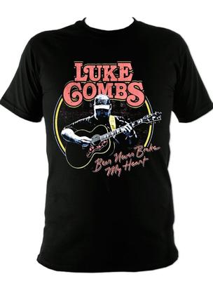Футболка унисекс Luke Combs Beer Never Broke My Heart