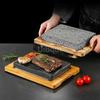 Высокотемпературный вулканический камень, натуральный камень, противень для стейков, решетка для гриля, гранитная плита, жарочная панель, каменная плита