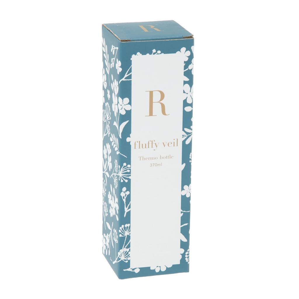 Maebata Fluffy Veil Initial Stainless Steel Bottle 370ml 68612 Ultra-Lightweight (R)