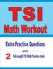 Книга TSI Math Workout : Extra Practice Questions and Two Full-Length Practice TSI Math Tests