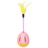 Round Tumbler Tumbler Cat Feeder Toy Interactive Kitten Play Toy  Daily Indoor Entertainment