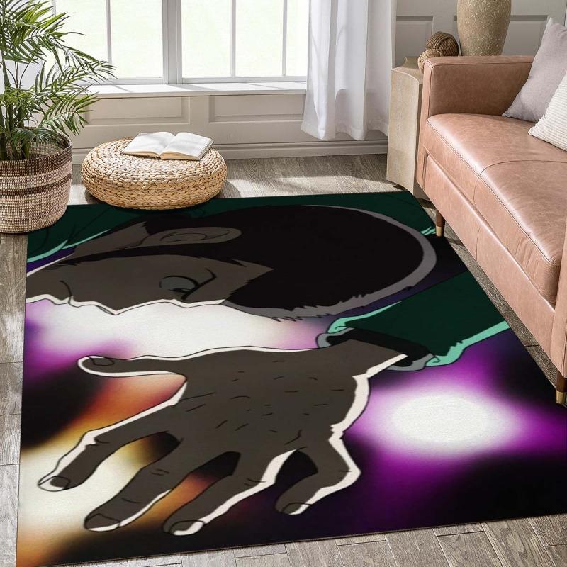 Lupin The Third Full Character Anime Print Living Room Area Rug Soft Wear Resistant Floor Mat Sofa Bedroom Home Decor Carpet