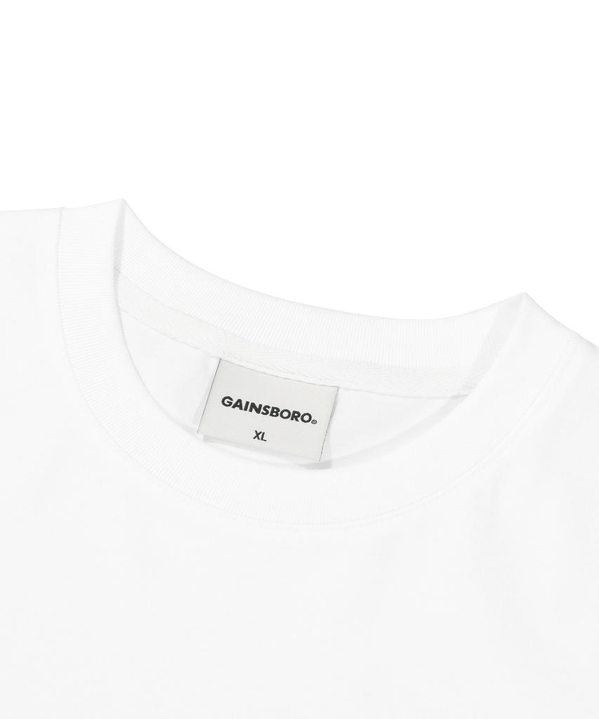 GAINSBORO 3D Star Logo T-Shirt_White/Blue