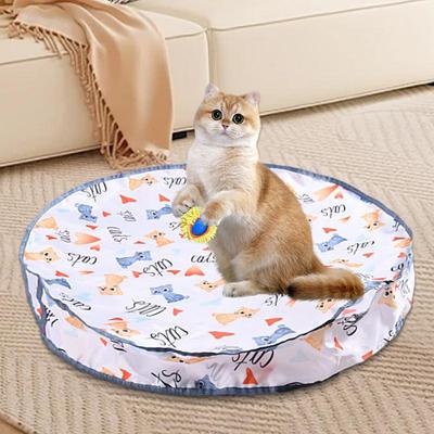 Интерактивные игрушки для кошек Интерактивная игрушка для котят для охоты в прятки Катящийся мяч Имитирующая охоту интерактивная игрушка для кошек