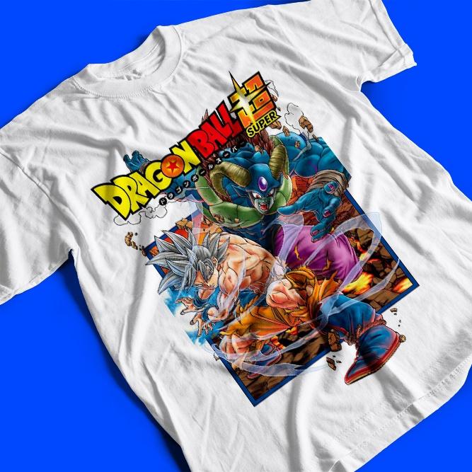 Аниме Dragon Ball Сон Гоку Мужская Женская Летняя Футболка Принт Харадзюку Оверсайз Короткий Рукав Свободная Повседневная Удобная Y2k Топ