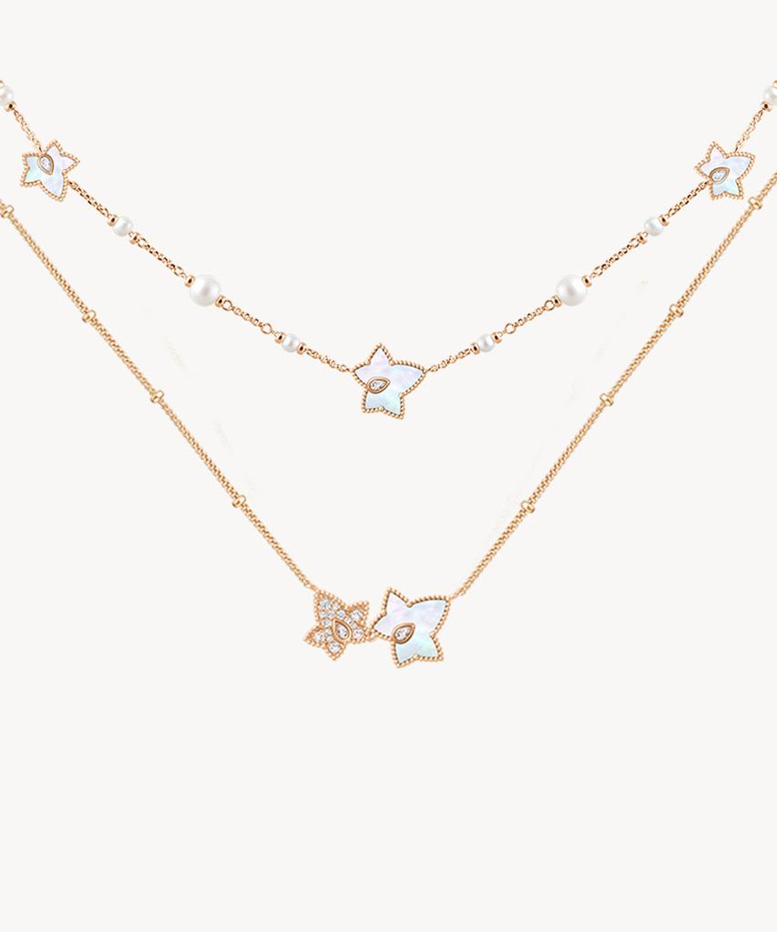 Lola Rose Ivy Mother-Of-Pearl Multi-Pendant Layered Women'S Necklace
