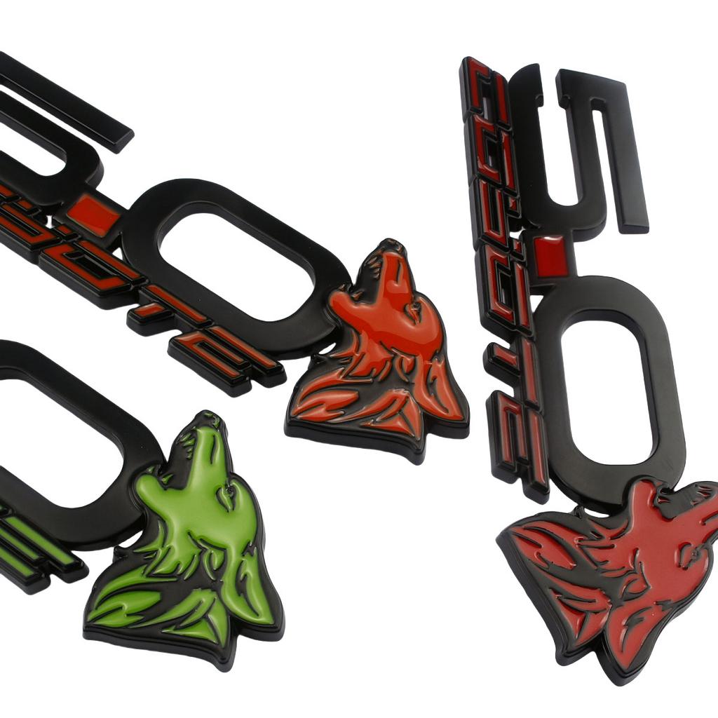 1 пара Новые 3D Металлические 5.0 Coyote Mach Логотип Значок Эмблема Наклейки Наклейка Для Mustang Dark Horse Shelby GT GT350 GT500 Аксессуары