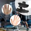 1 Pair Anti-Slip Silicone Workout Grips Men Women Hand Palm Protection Weight Lifting Dumbbell Deadlift Pull-Up Grippers Gym Training