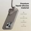 Coque de protection - BOOLING - pour iPhone 16 Pro - Silicone Liquide Doux - 2 Verres Trempés - Anti-Rayures