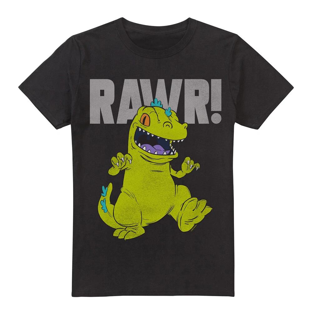 Rugrats Reptar 100% Cotton T-shirt Mens Tees Top S-2XL, Black