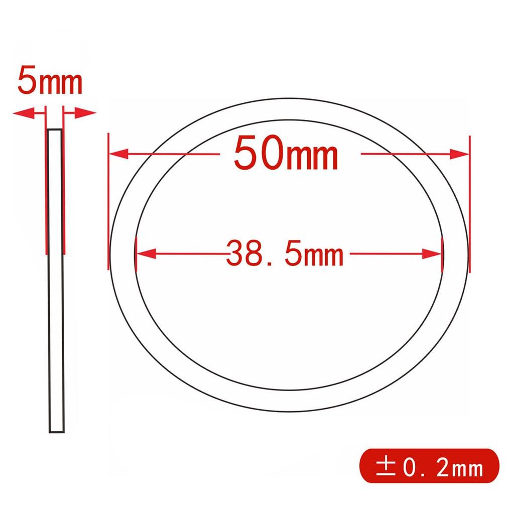 Прокладка выхлопной трубы мотоцикла 38,5*50*5 для XT250 2013-2024 Serow 250 2008-2017 XG250 Tricker YBR250 SR400