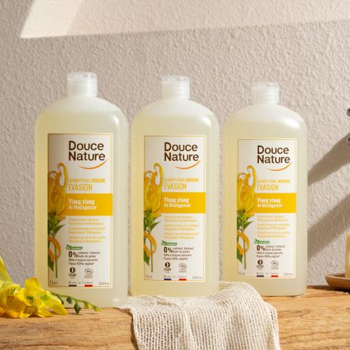 Гель для душа Douce Nature Иланг-Иланг 1л