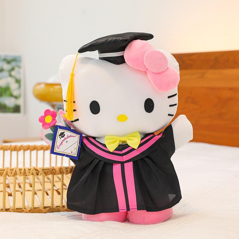 Шапка выпускника KT Cat Cinnamoroll My Melody Фигурка Плюшевые игрушки - Подарки на академическую тему для друзей