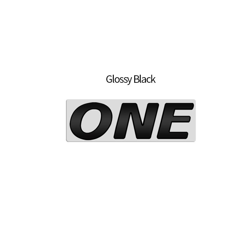 Metal Logo For MINI ONE COOPER Letter Badge 3D Stickers Trunk Emblem Decal Auto Accessories Lettering Decoration Car Styling
