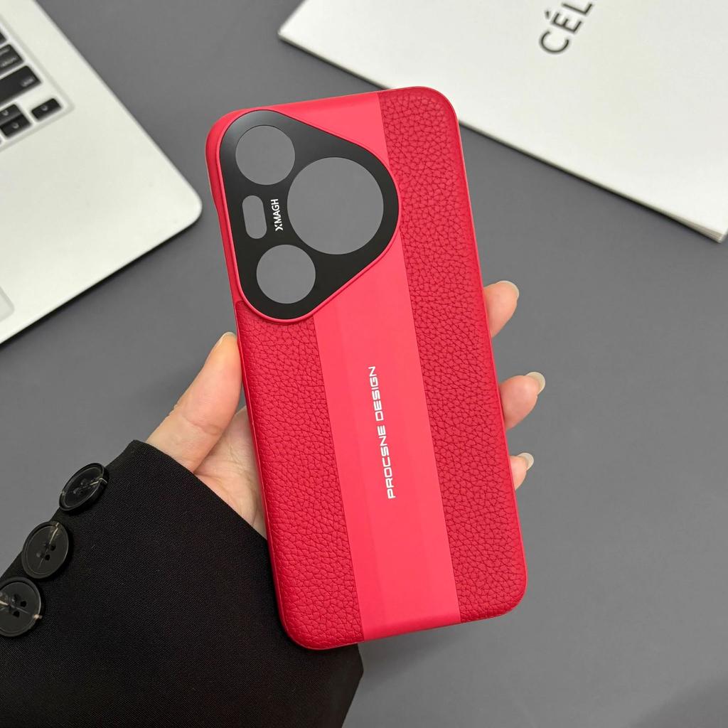 Подходит для Huawei P70Pro second change Porsche чехол для мобильного телефона MATE60PRO простой всесторонне защитный чехол с рисунком личи