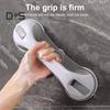 1/2Pcs Bathroom Safety Armrest Heavy Duty Suction Cup Grab Bars Shower Chair Elderly Bathroom Safety Bar No Tools Grip Standing Assistance