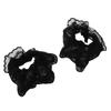 1 Pair Detachable Wrist Cuffs Sweet Floral Ruffled Elastic Hand Sleeve Black White Fake Cuffs Wristband Accessories
