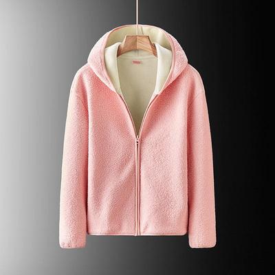 Флисовый женский теплый зимний плюс флисовый кардиган с подкладкой, флисовая куртка для женщин