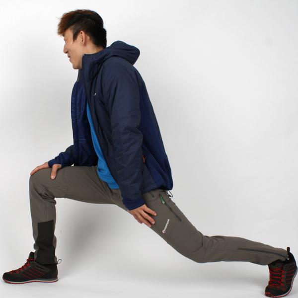 Флисовые брюки MONTANE Skimo с водоотталкивающим покрытием