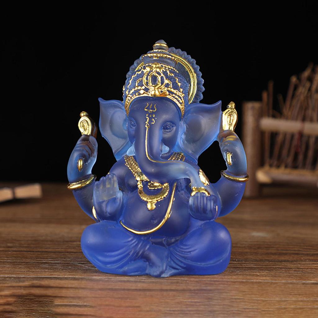 Ganesha Figurine Indian Lord Ganesh Statues Buddha Sculpture Home Decoration