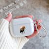 Милый Мультяшный Капибара Кот С Крючком Чехол Для AirPods 2 3 1 Чехлы Для Apple AirPods Pro 2 Прозрачный Мягкий Чехол Для Наушников