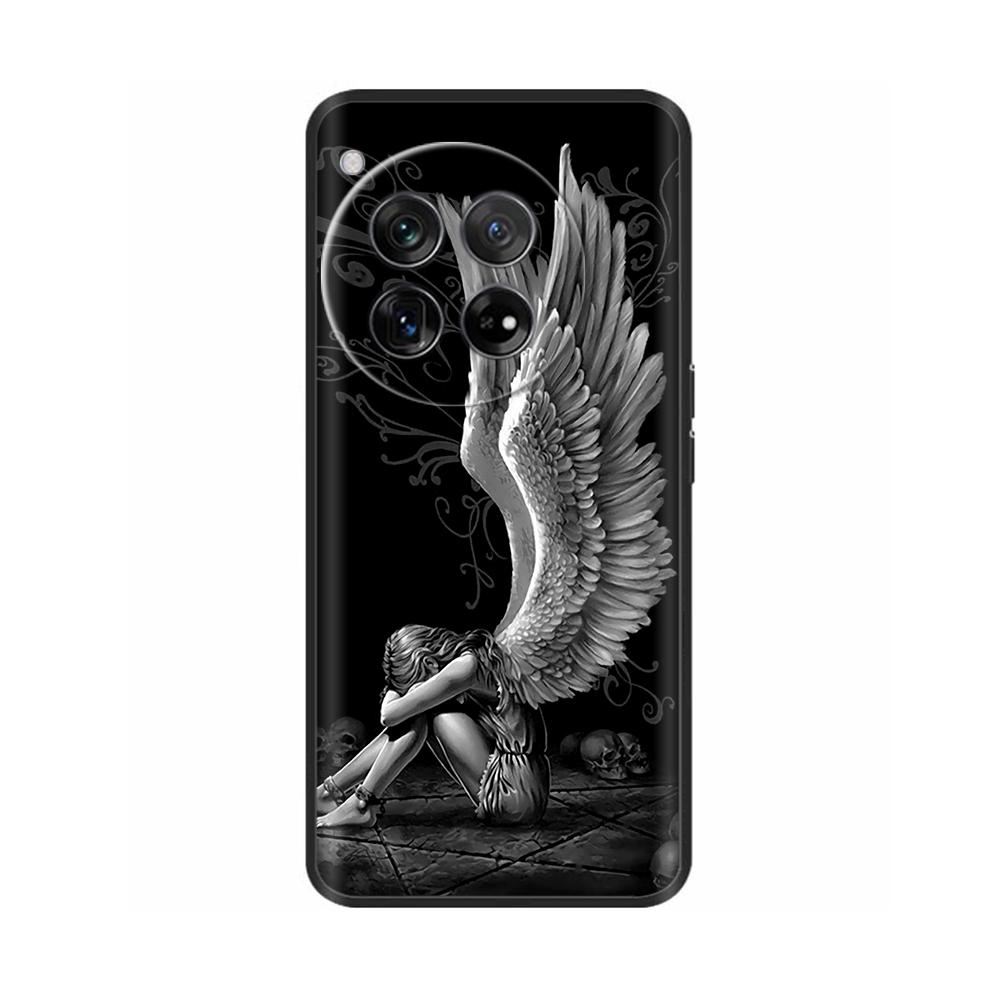 For OnePlus 12 Case Marble TPU Silicone Soft Phone Cases Cover For OnePlus 12 5G CPH2581 6.82" OneMore 12 Colorful Painted Capa