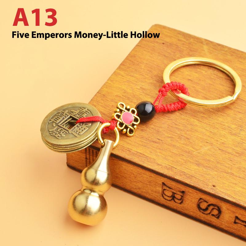 Традиционная китайская натуральная тыква по фен-шуй, латунь, психическое здоровье Wu Lou Wu Lu