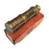 Dollond London Maritime 16" Inch Solid Brass Telescope Handheld Spyglass with Beautiful Genuine Leather Box