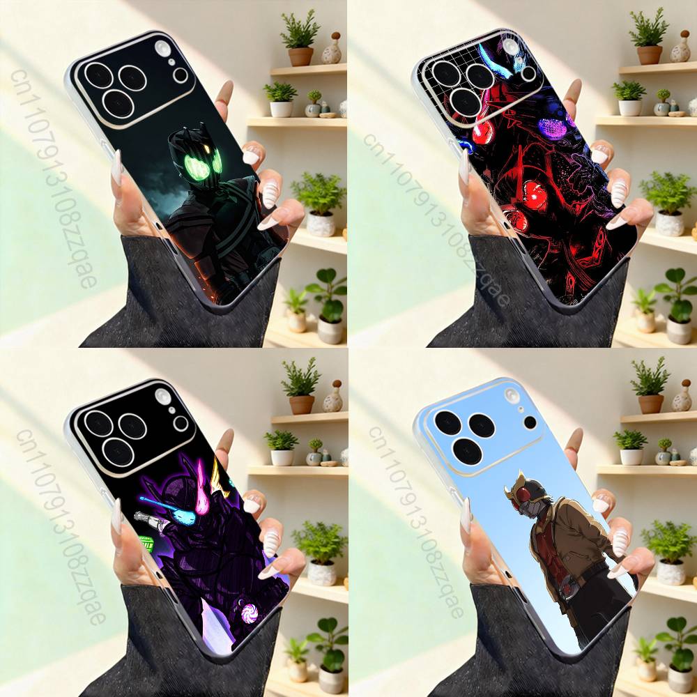 Masked R-Rider Kamen Rider Phone Case For iPhone 17,16,15,14,13,12,11,Pro,Max,Plus,Mini,SE4,E Magnetic For Magsafe Wireless