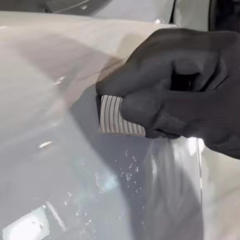 Скребок для локального ремонта автоэмали Лезвие для удаления шагрени Точечная полировка автомобиля Супертвердая поверхность Удаление подтеков Пятен Краска-спрей