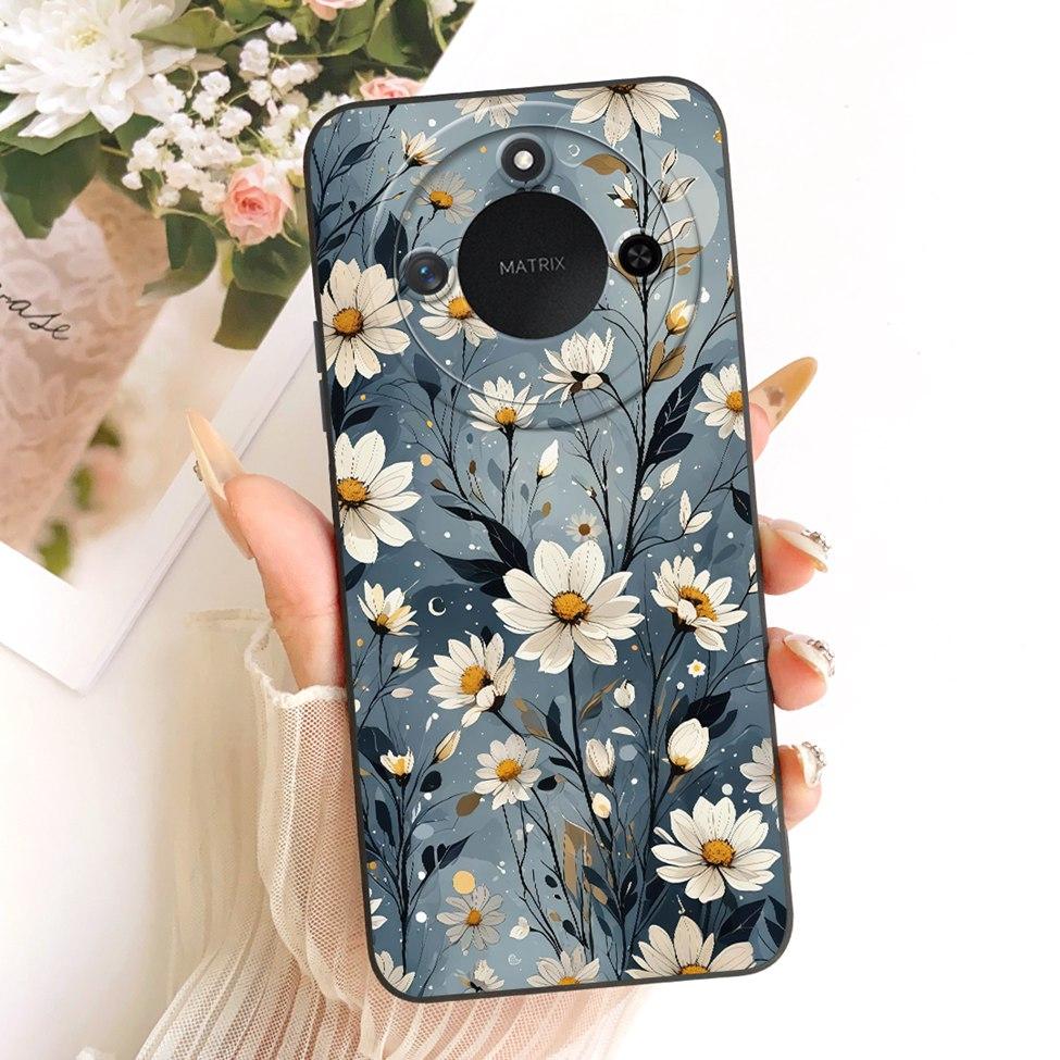 6,8'' Умный чехол-книжка For Honor X9c Силиконовый Модный Роскошный Милый Мультяшный Расписной Чехол Для Honor X9c Умный Чехол