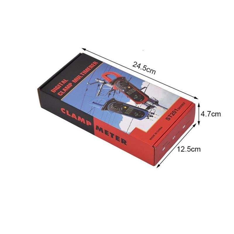 Цифровой мультиметр с клещами, счетчик 6000 переменного и постоянного тока, ручные измерения, тестер напряжения, тестер конденсаторов амперметра, тест мощности, автомобильный тестер напряжения и т. д.