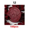100PCS51Colors Wax Bean Envelope Invitation Letter Stamp Sealing Wax Special Mud Sealing Wax