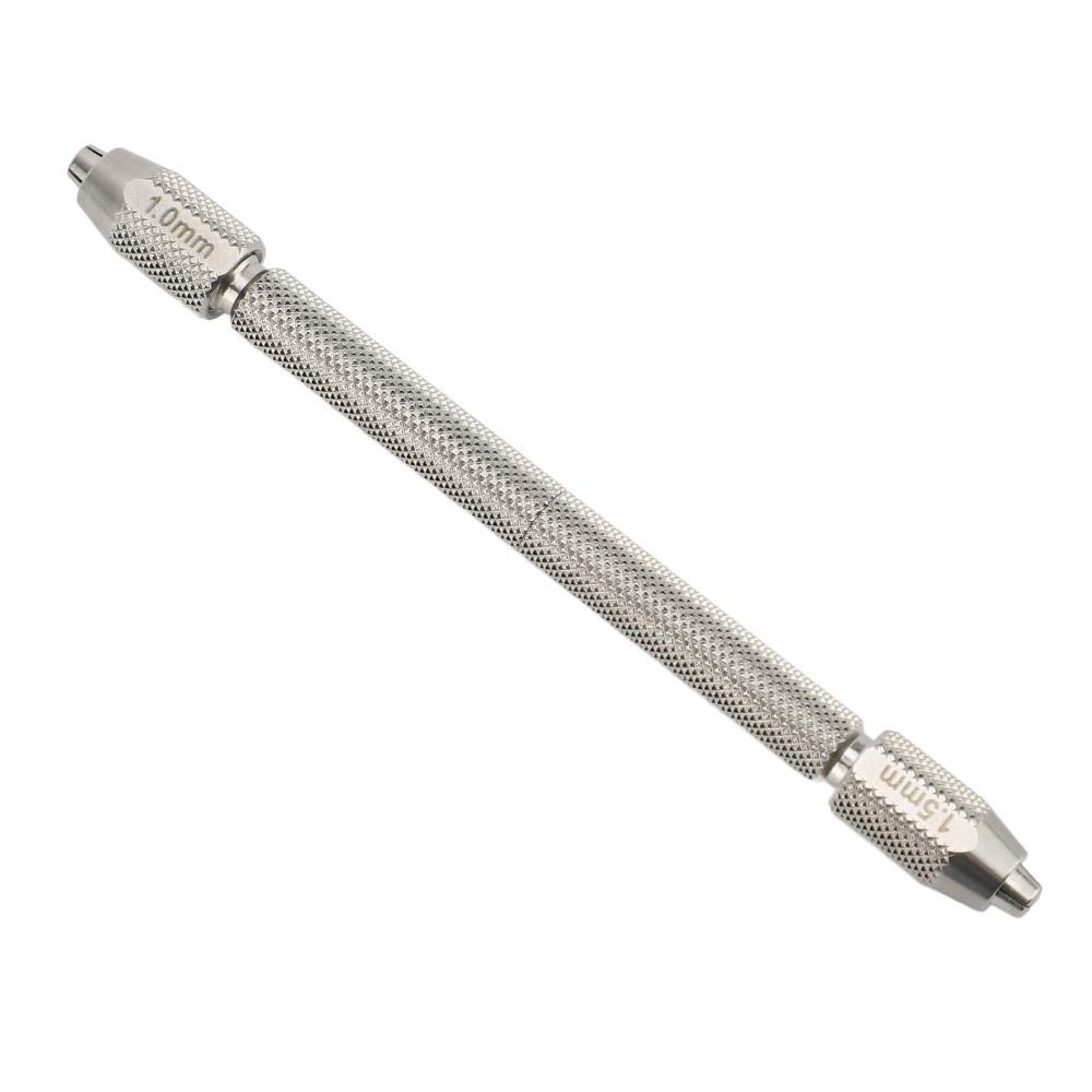 Different lengths Dual Head Chrome Steel Watch Winding Chuck Watch Store Daily Repair Work