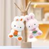 Cute Rabbit Plush Keychain Pendant