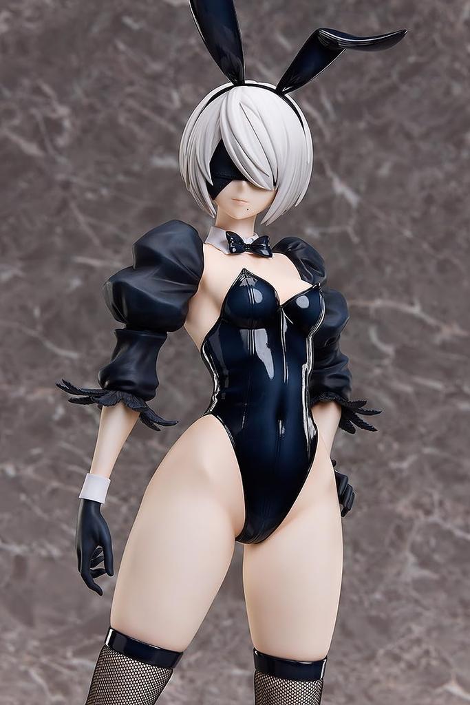 FREEing NieR Automata Ver1.1a 2B [YoRHa No. 2 Type B] Bunny Ver. 14 Scale Plastic Pre-painted Finished Product