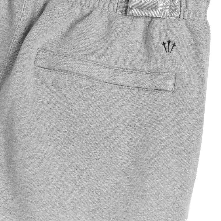 Nike Однотонные шорты-бермуды с эластичной талией и логотипом, унисекс, серые FQ0408-063