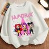 Children's Fashion Witch Hunt Team Hoodies for Autumn and Winter, Casual Tops for Boys and Girls