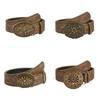 Girls Retro Waist Belt for Daily Costume Floral Jewelry Waist Body Jewelry for Party Jeans Belt Cowboy Chain