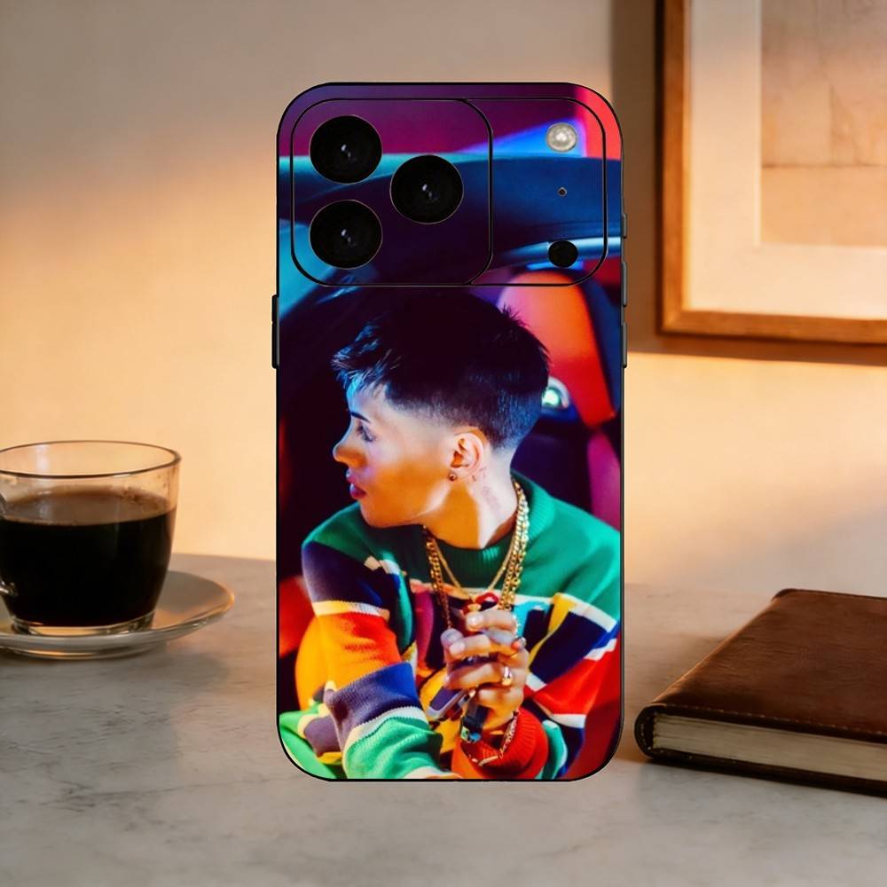 Singer C-Cris M J Phone Case For iPhone 17, 16,15,14,13,12,11 Plus,Pro Max, Others Soft Black Cover