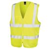 SAFE-GUARD by Result Unisex Adult Zip Front Hi-Vis Vest