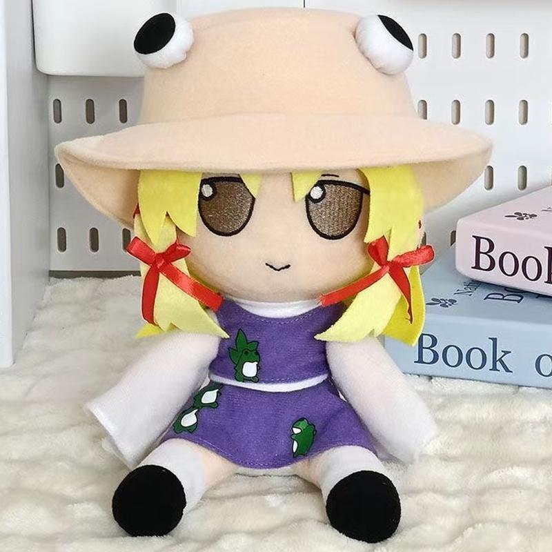 20 см Кавайная Плюшевая Игрушка Пачули Знание Проект Touhou Плюшевая Игрушка Аниме Мория Сувако Хакурэй Рейму Мягкие Куклы Подарки на День Рождения